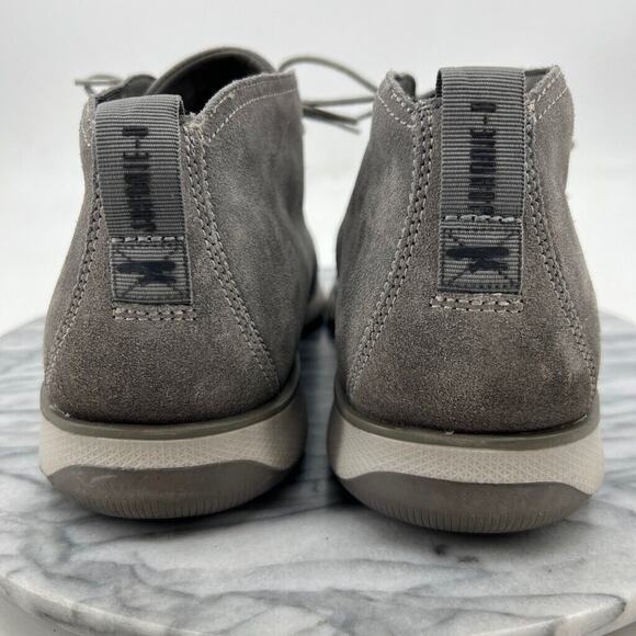 Johnnie O Mens 10‎ Boots Grey Suede The Chill Chukka 2.0 Shoes Lace Up Ankle main image 4